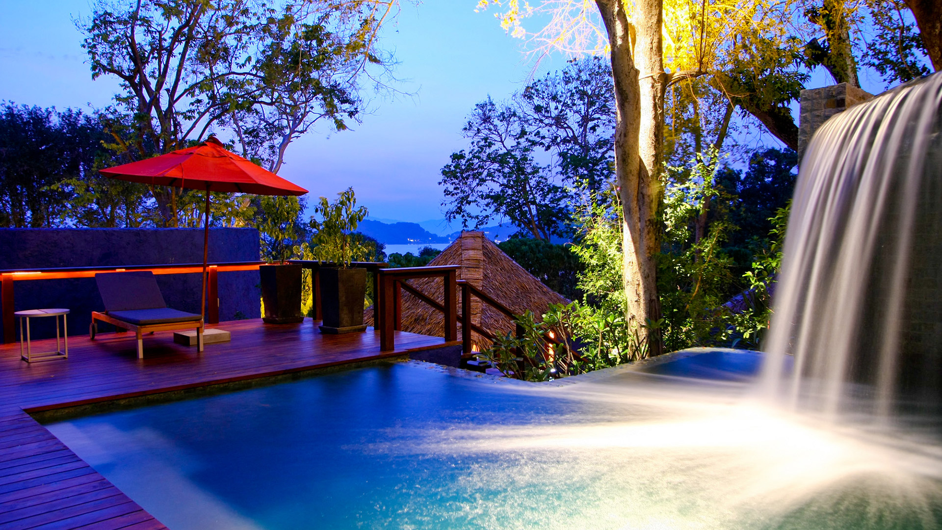 phuket spa resort luxury pool villa area seaview