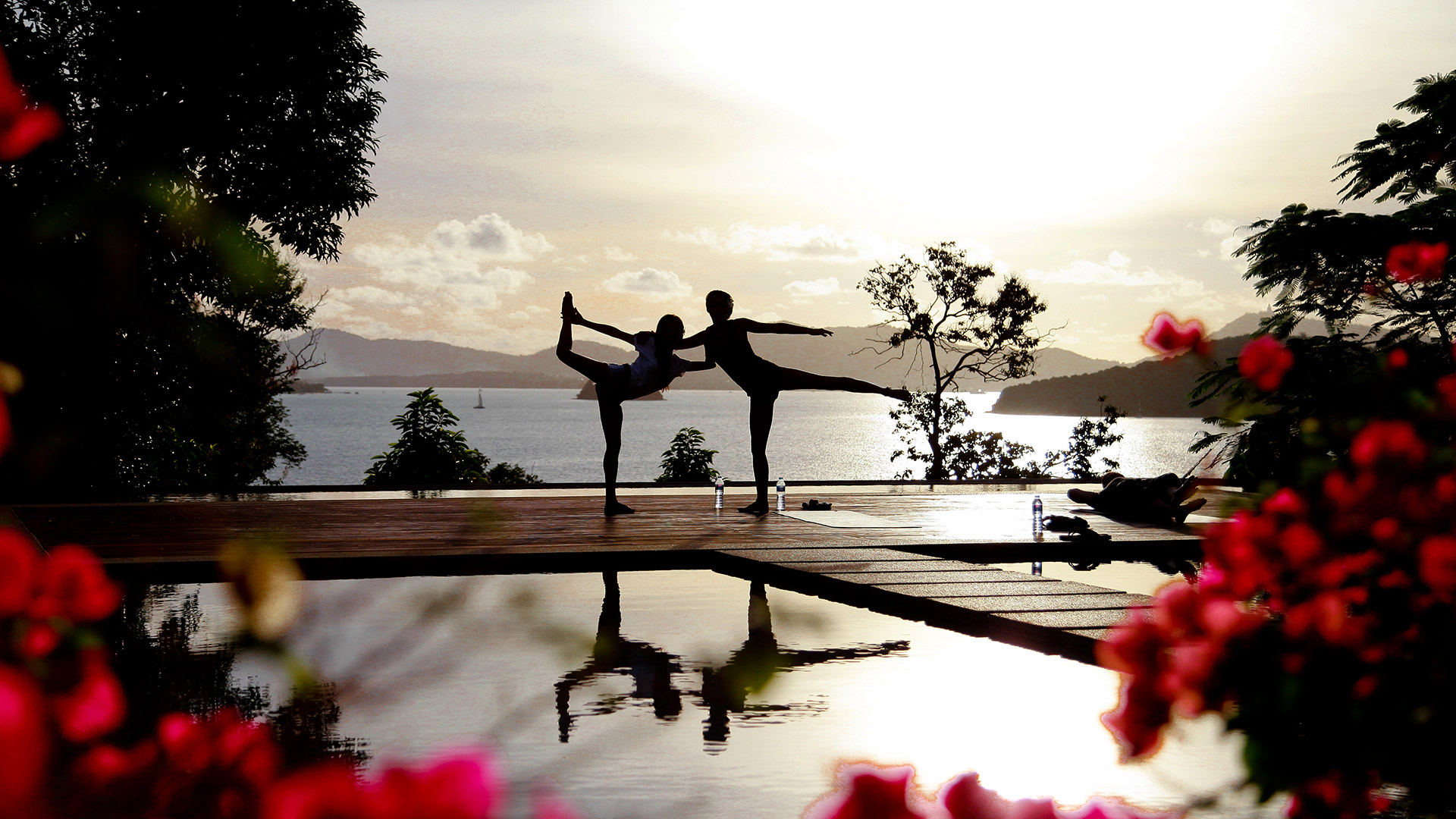 phuket spa resort luxury pool villa yoga activity